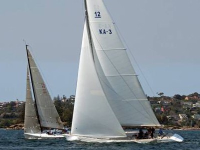 1962 12-Meter - Gretel - Under Sail