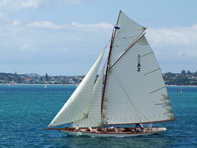1905 Bermudan Cutter - Rawhiti - Under Sail