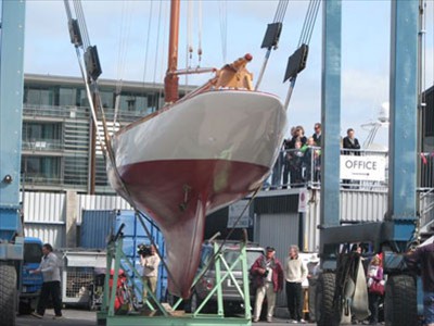 1905 Bermudan Cutter - Rawhiti - Launch